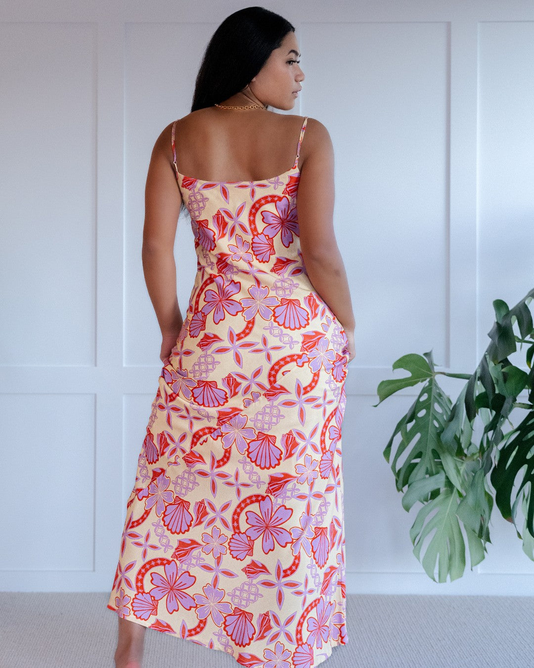 Amy Womens Island Maxi Dress - Island Pradise Orchid - Small