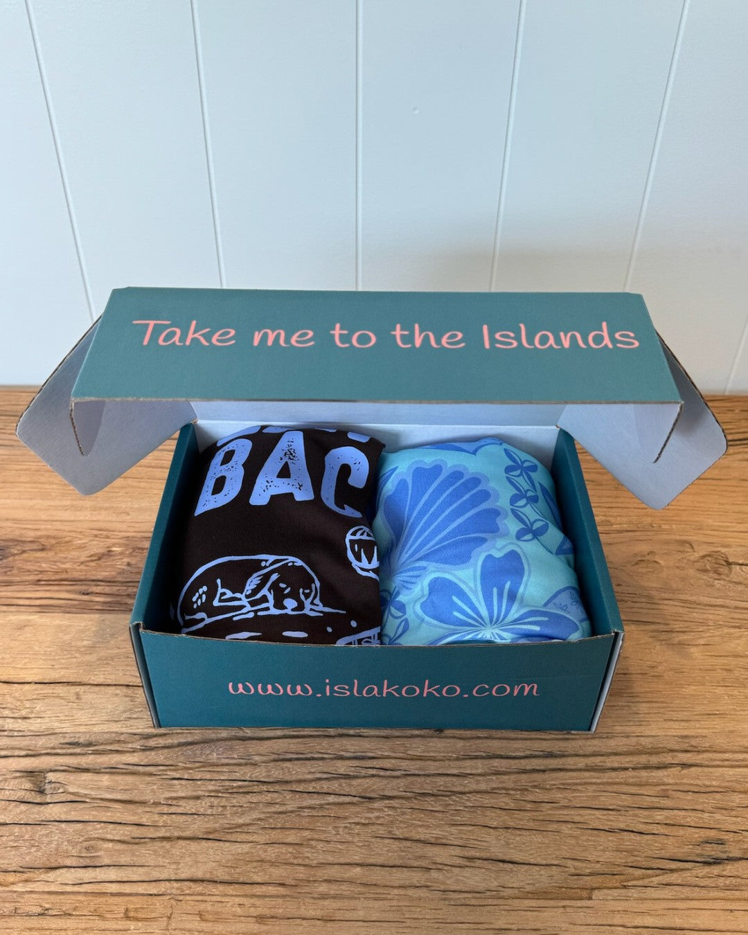 Laid Back Tee + Leilani Kimono Gift Box Set