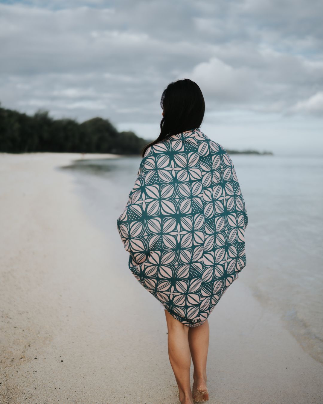 Leilani Womens Island Kimono - Back
