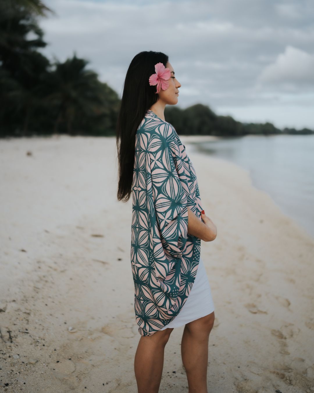Leilani Womens Island Kimono - Side