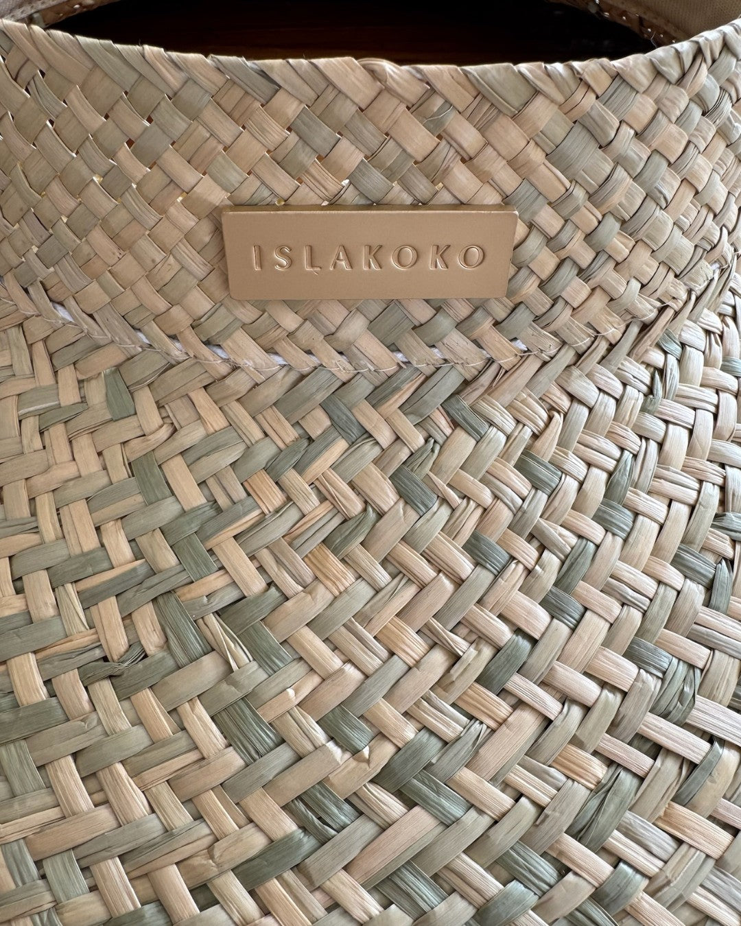 Unisex Muri Woven Crownless Wide Brim Hat